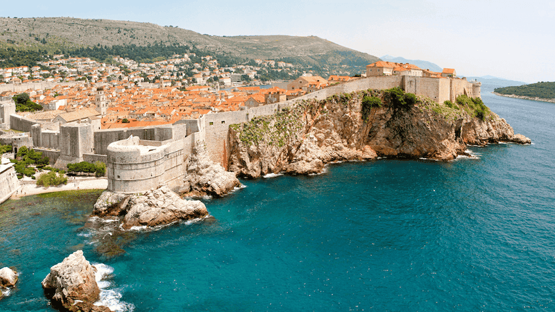 Dubrovnik City Walls in Croatia