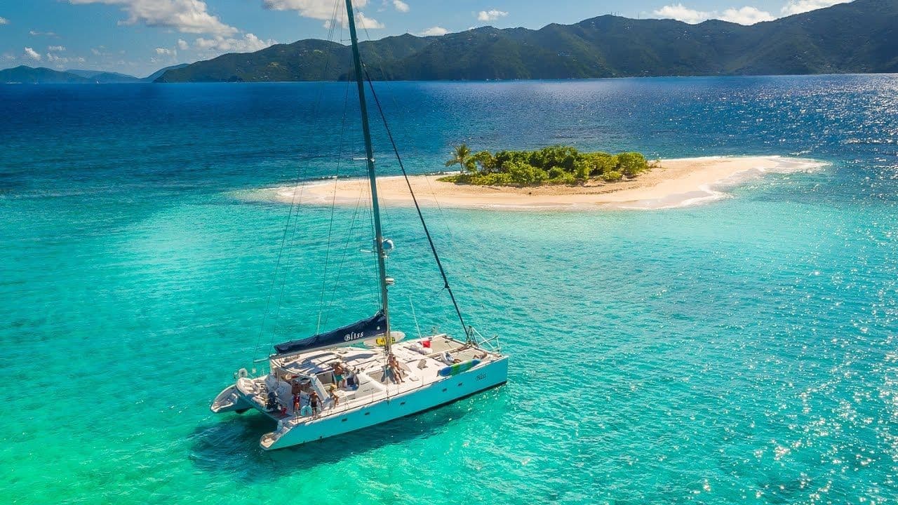 bvi catamaran island blue water
