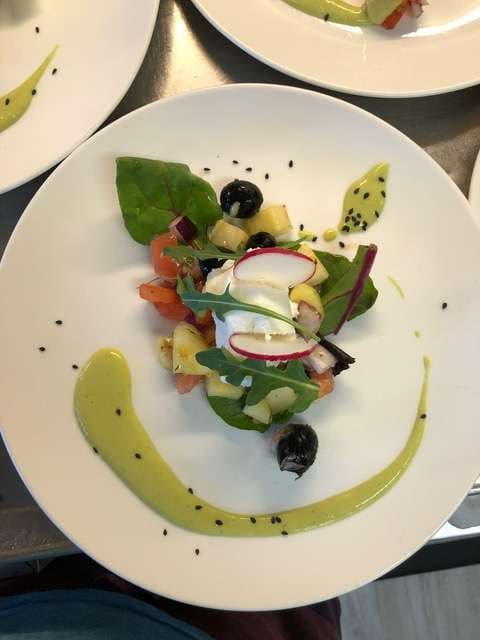 Sample menu image