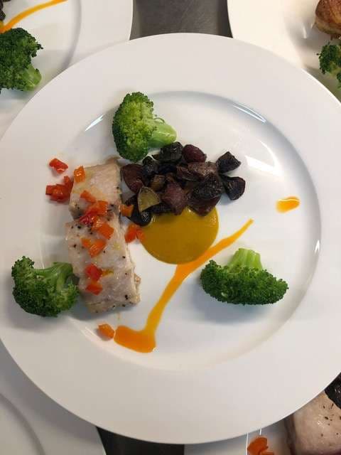 Sample menu image