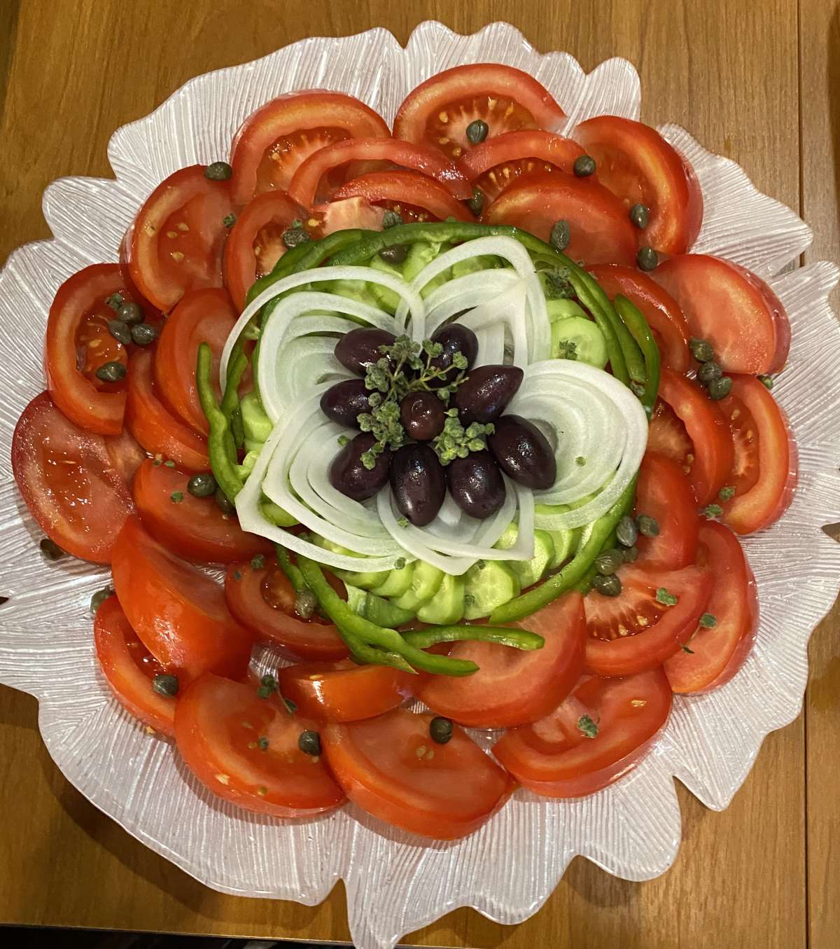 Sample menu image