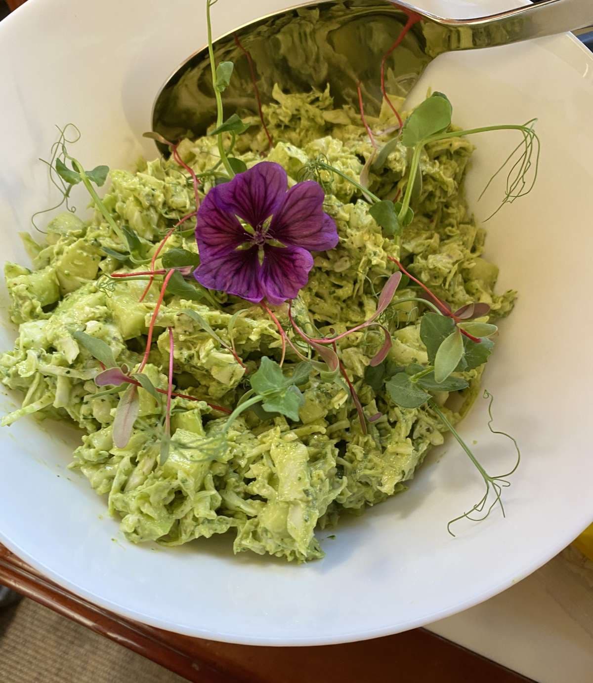 Sample menu image