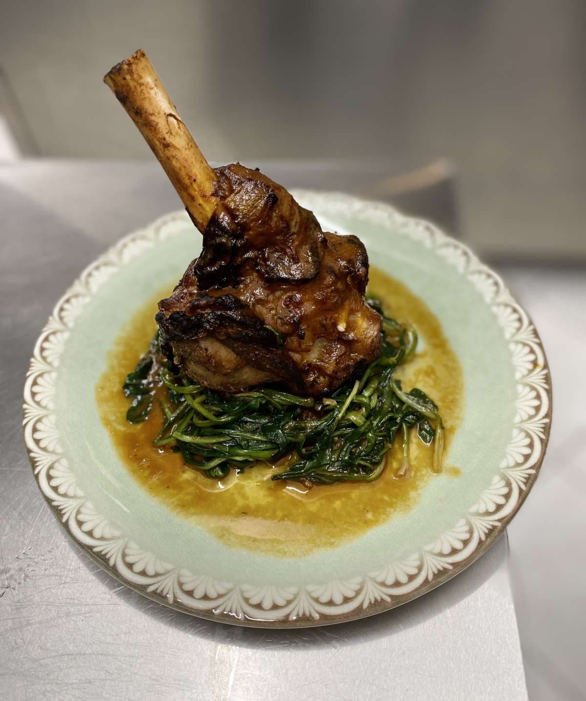 Sample menu image