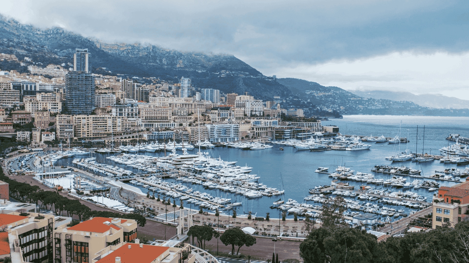 Monte Carlo Harbor in Monaco