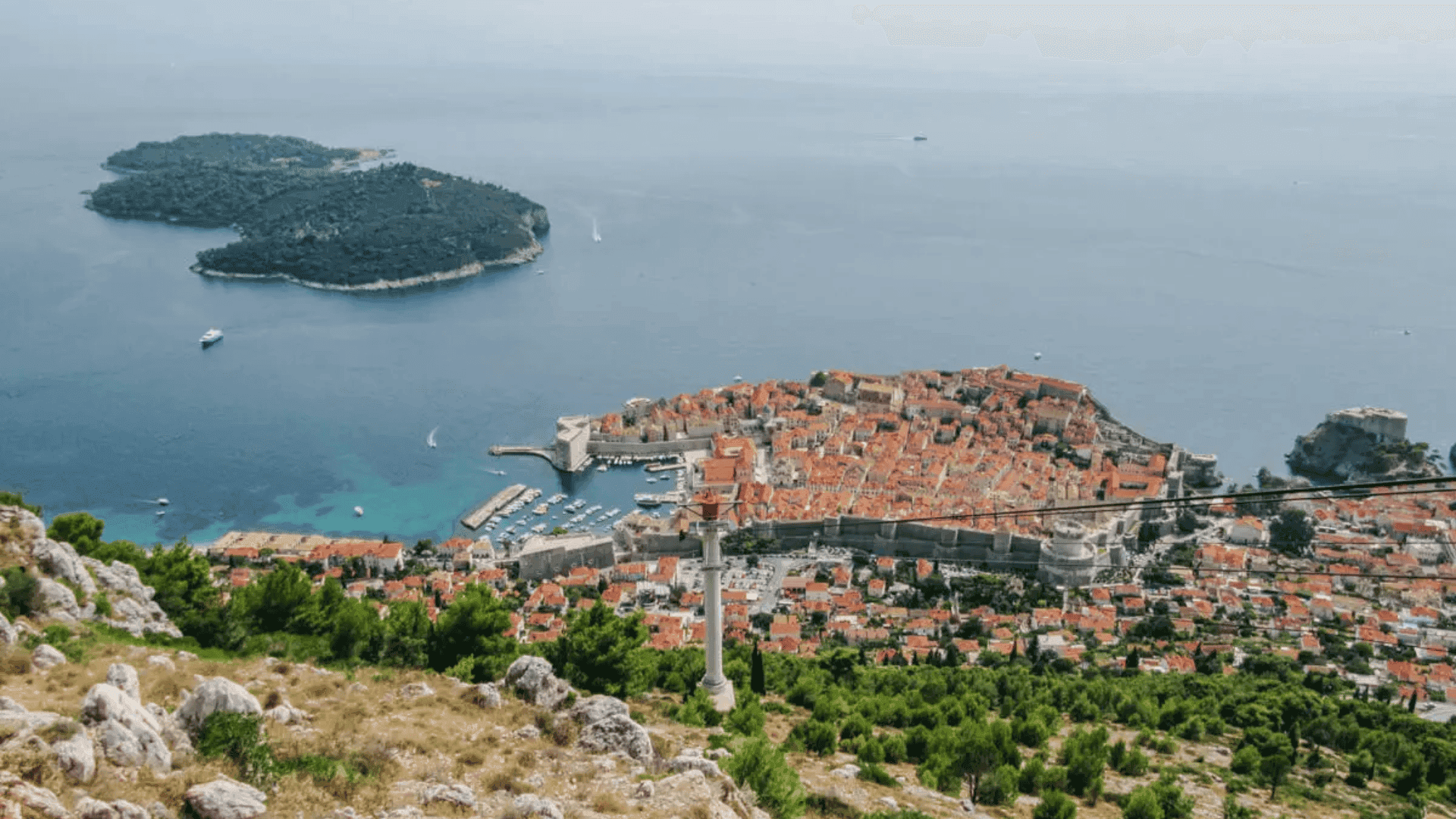 Mount Srd in Dubrovnik
