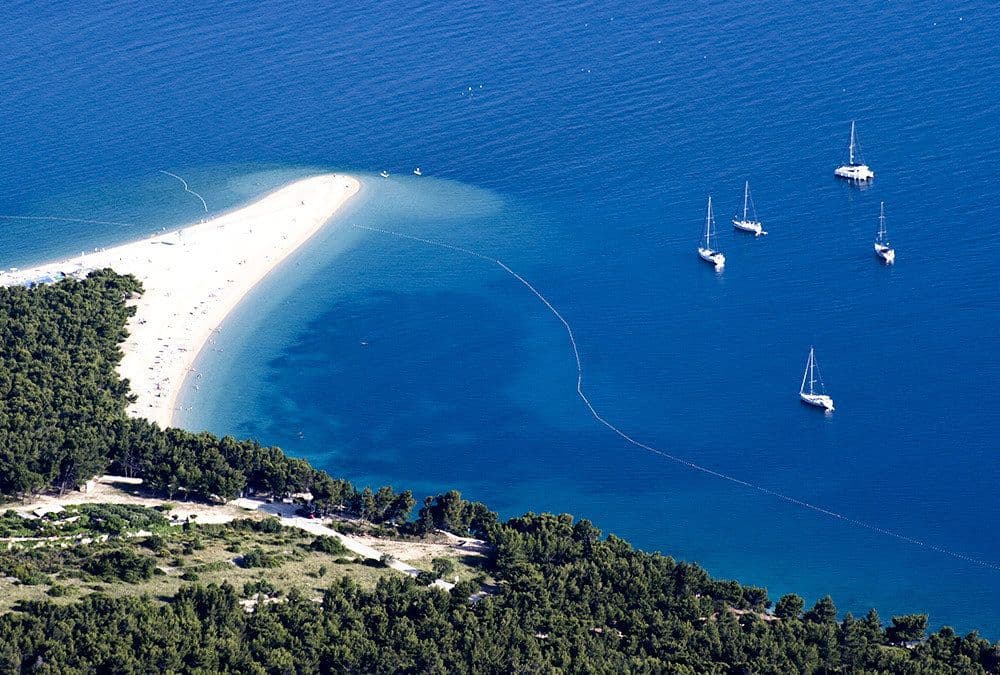 aquatic adrenalin in bol croatia yachts moored