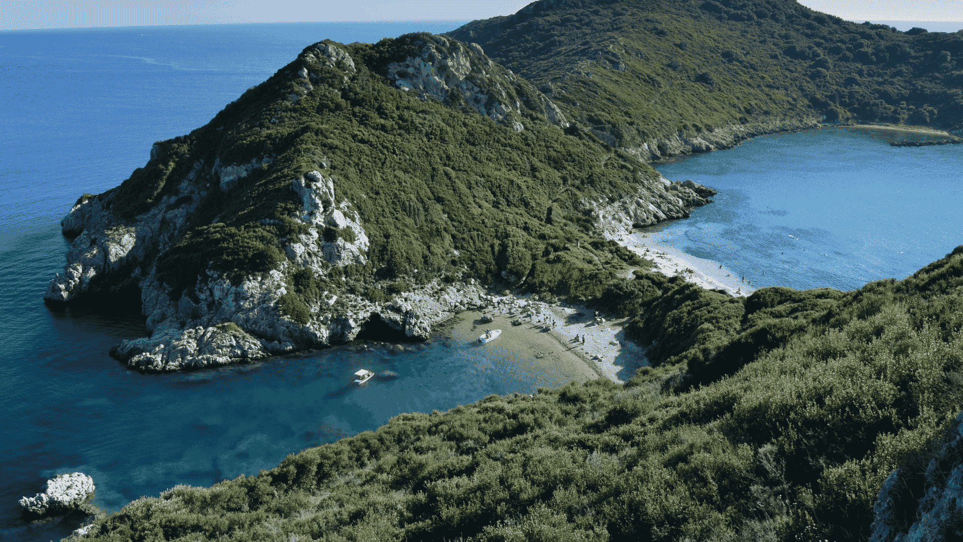 Porto Timoni Beach in Corfu