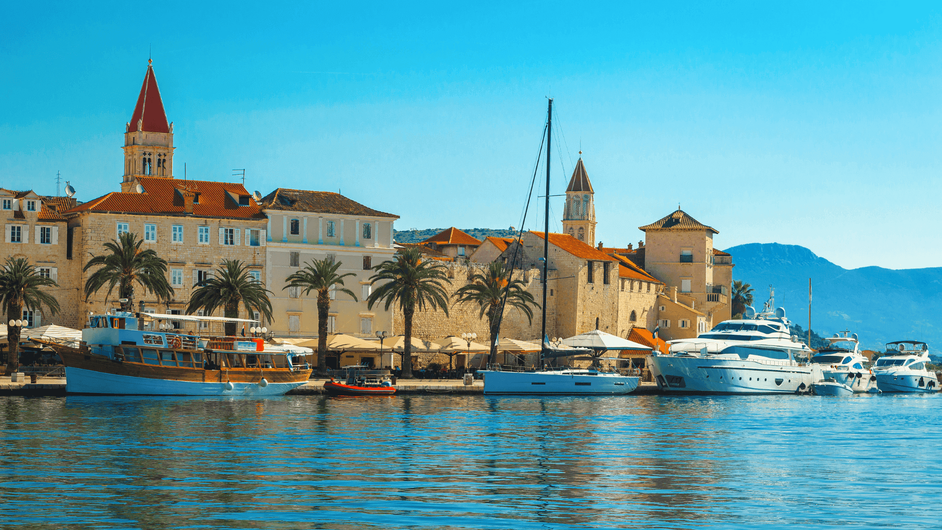 Waterfront Promenade in Trogir