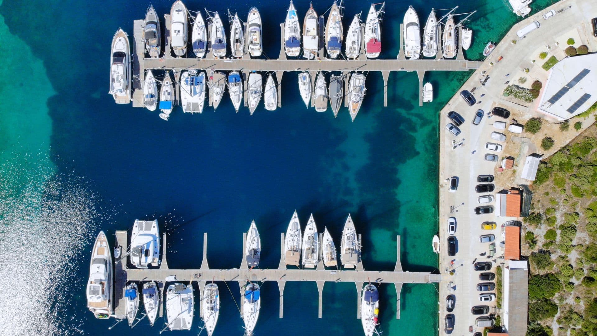 primosten marina aerial