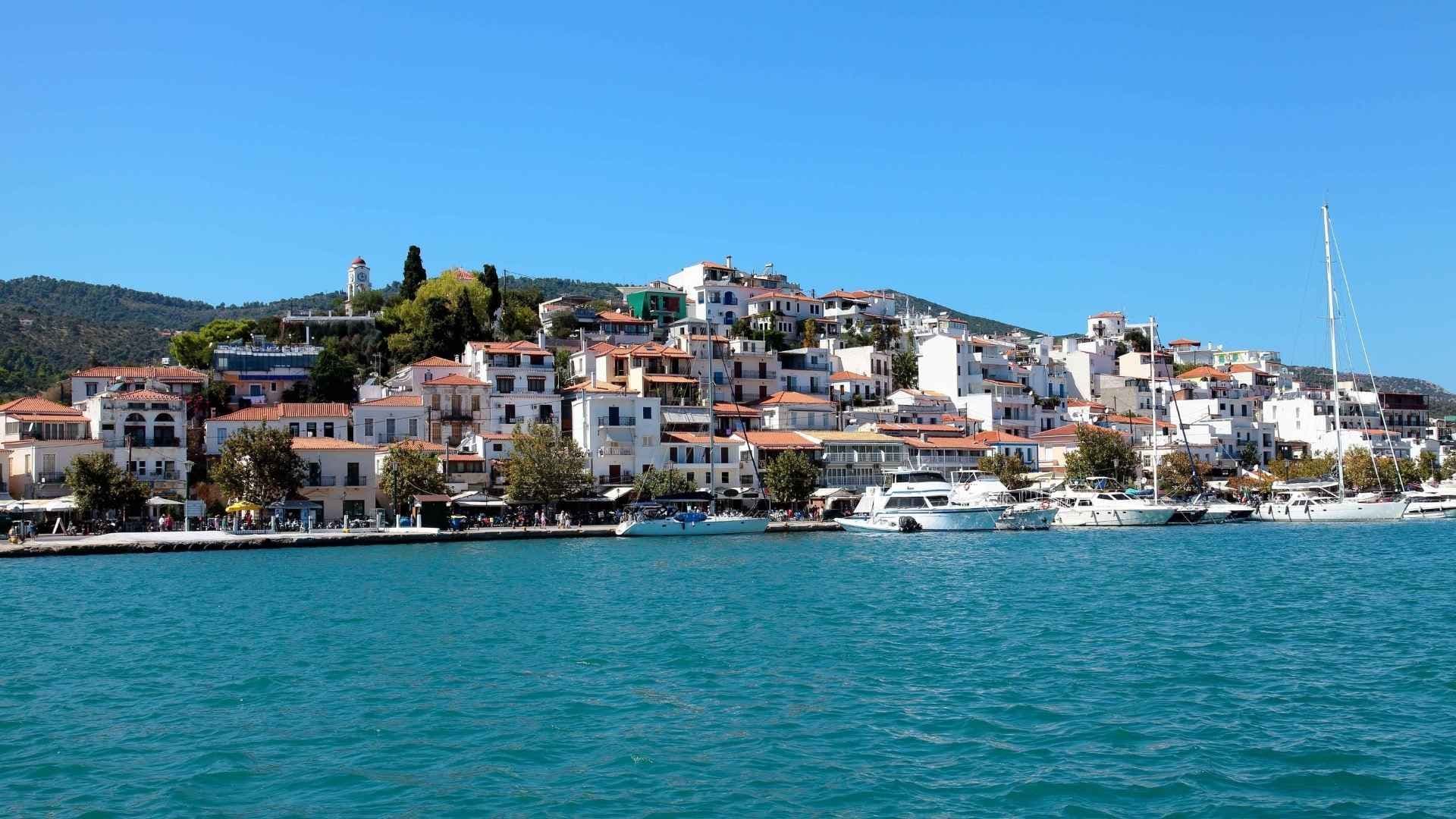 skiathos harbour