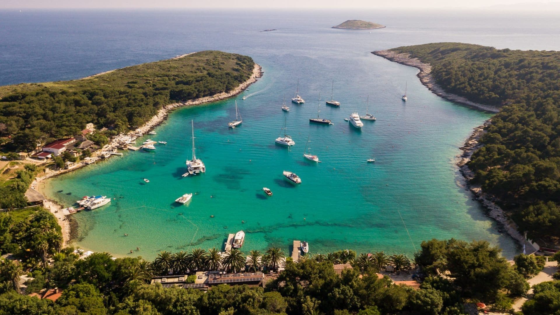 vinogradisce boats moored