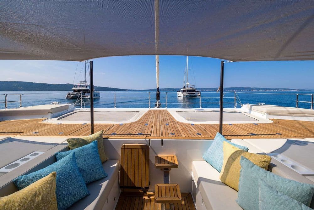 sunreef 50 zara sundeck crewed croatia