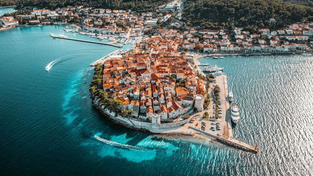 korcula town croatia