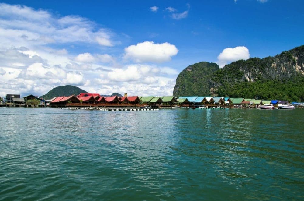 Koh Panyee fishing villiage, which is built on stilts