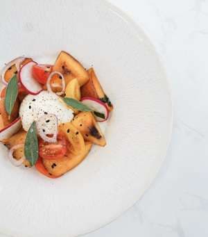 Sample menu image