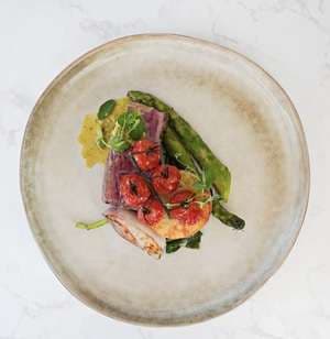 Sample menu image